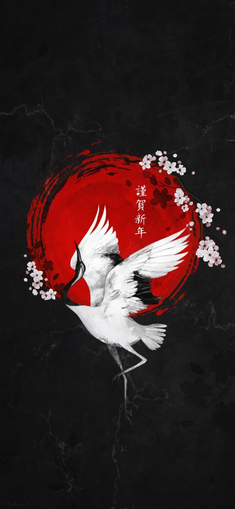 有一只鸟,在空中飞翔,有一个红色的圆圈