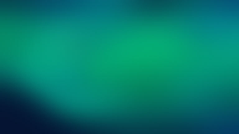 有绿色和蓝色背景的模糊图像