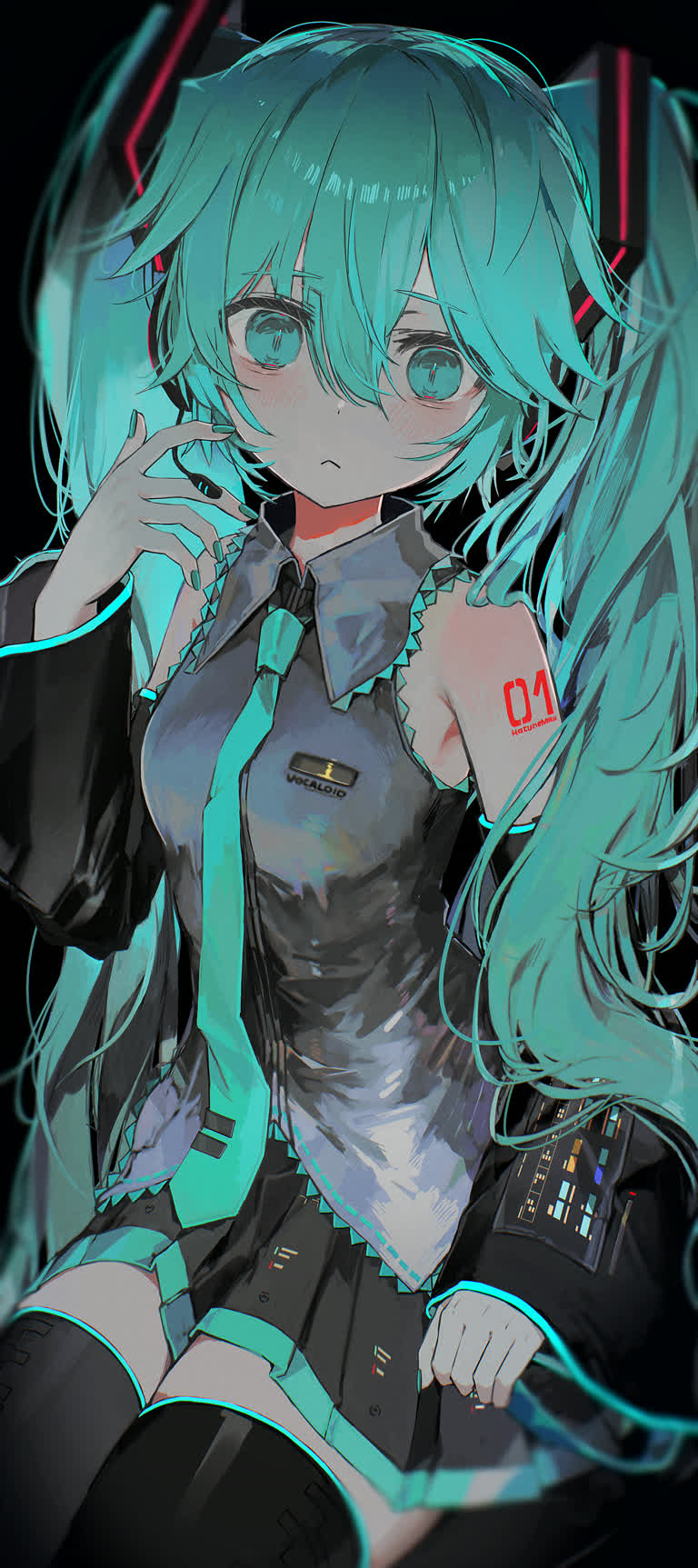有一幅画是一个长发蓝眼睛的女孩
