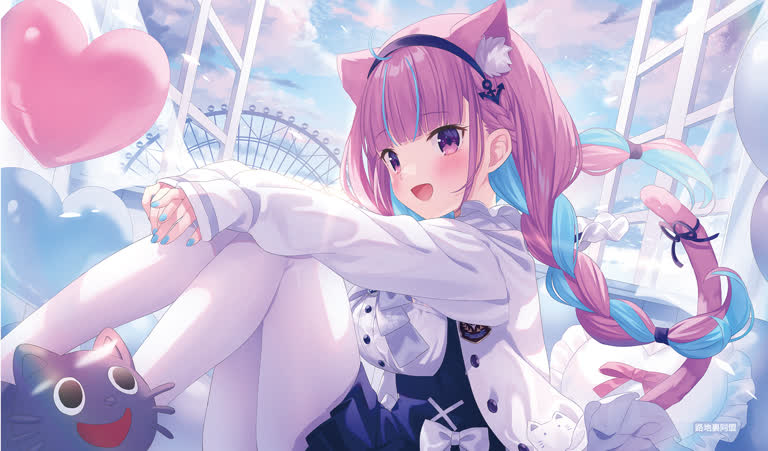 有一个女孩,她和一只猫坐在地上
