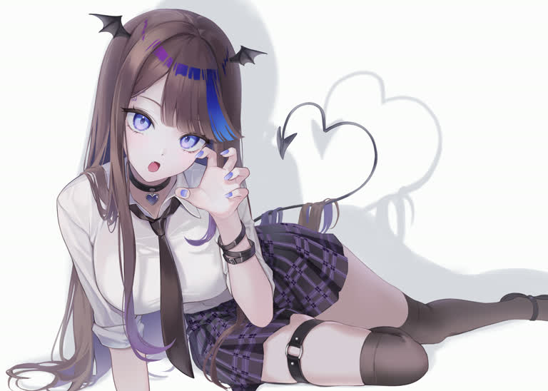 有一个女孩坐在地上打电话