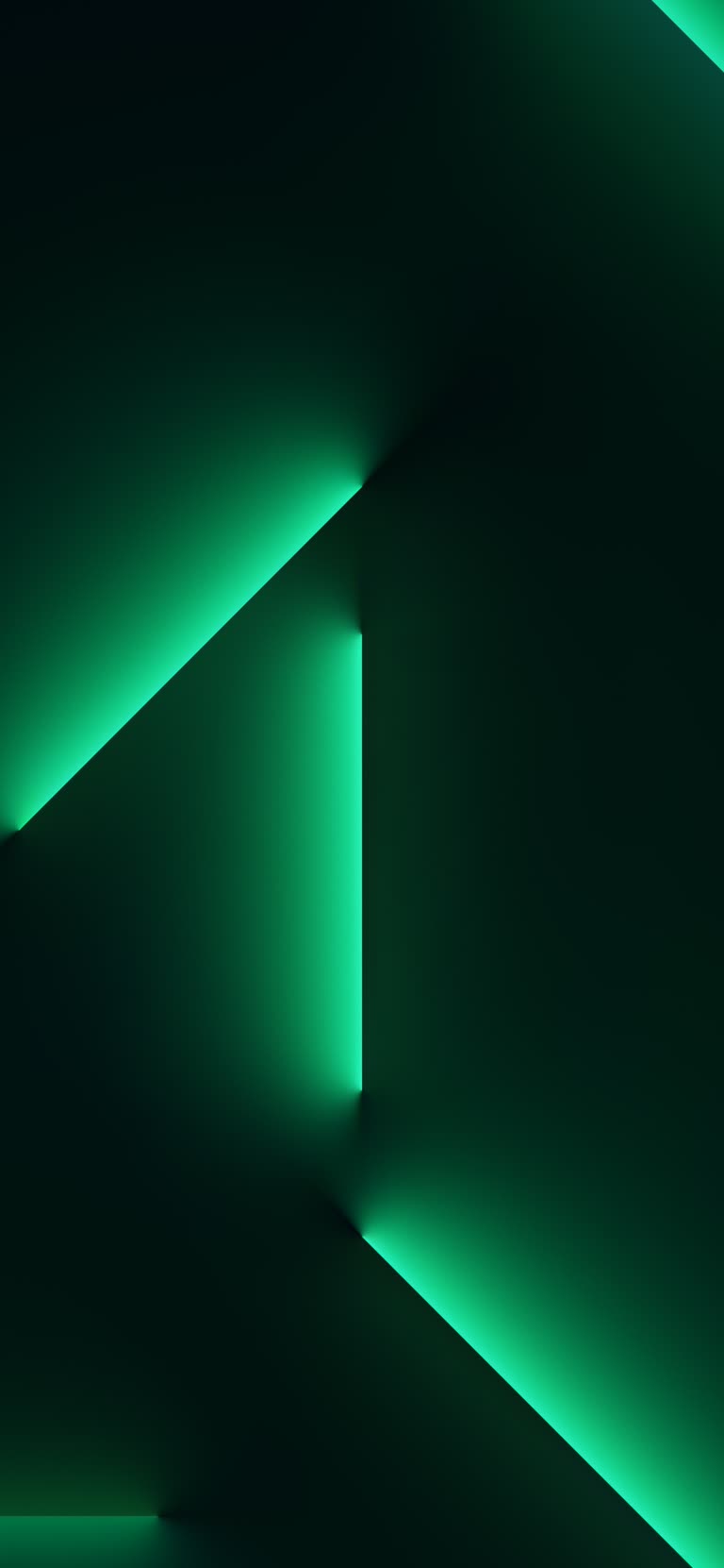 暗室一角有一盏绿灯