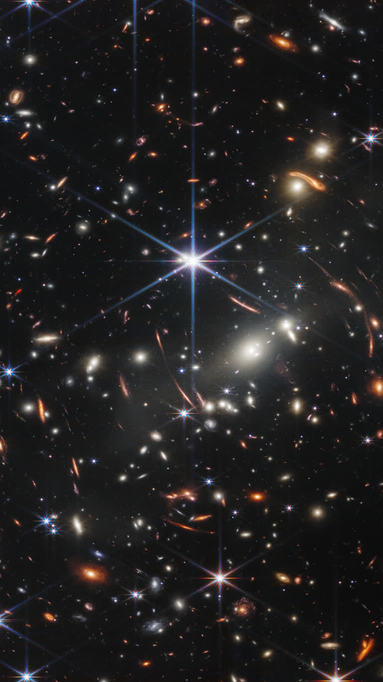 这是夜空中一簇星星的图像