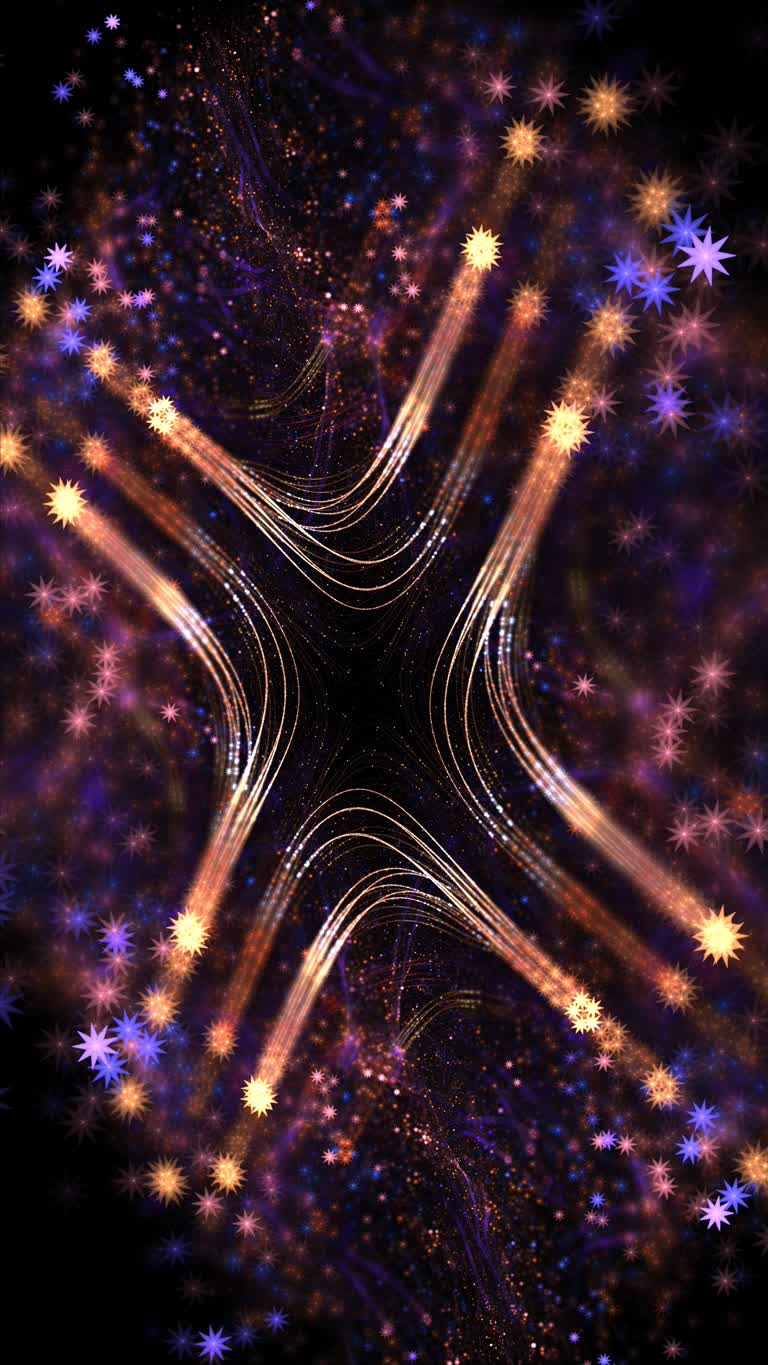 计算机生成的星爆图像图像