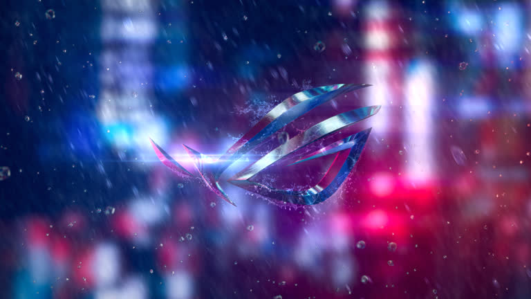 这是雨中闪亮的玻璃物体的图像