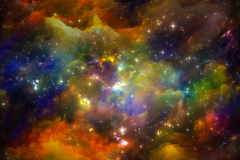 这是一个充满许多星星的空间的图像
