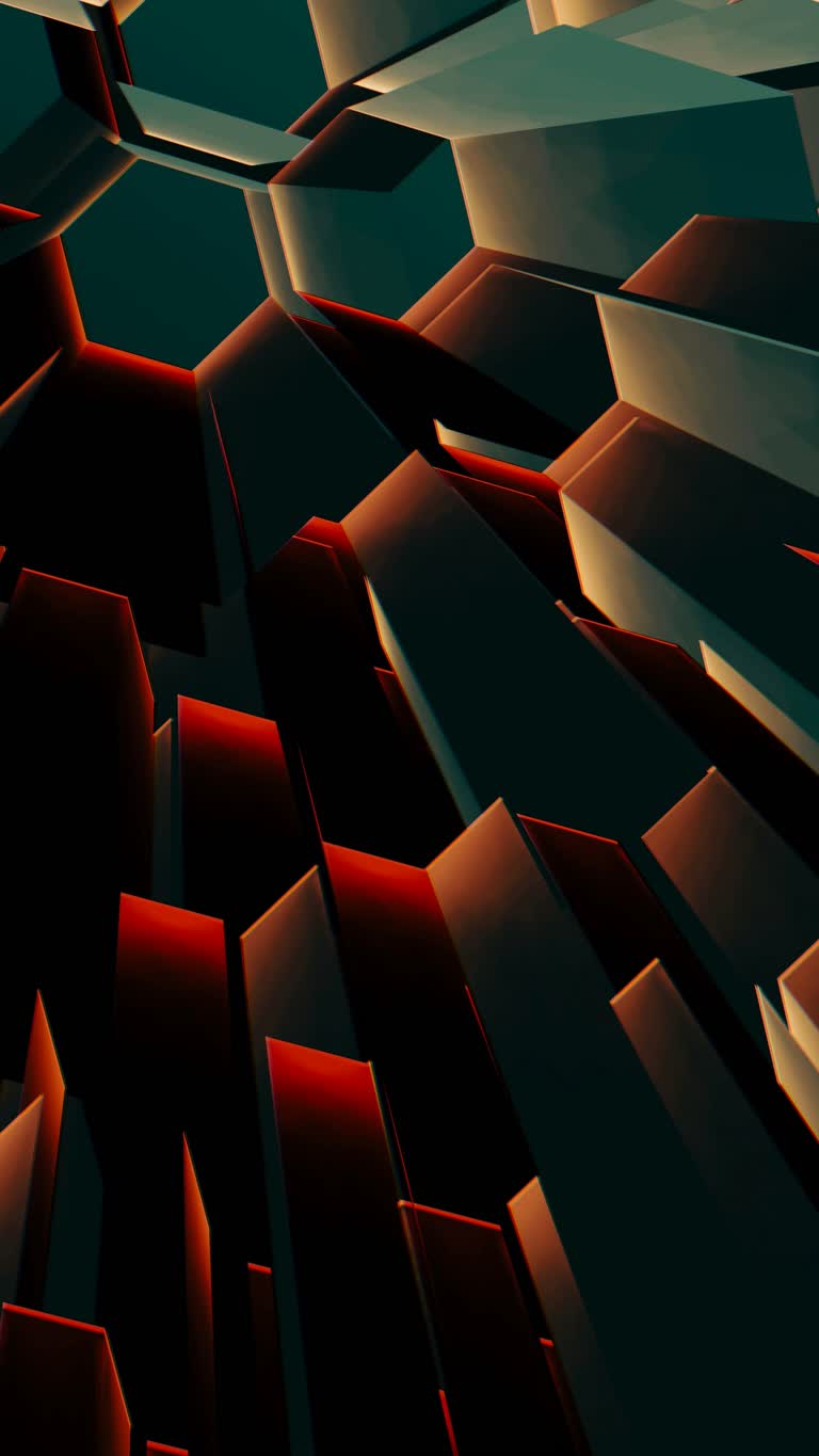 有一张建筑物的抽象图像图片