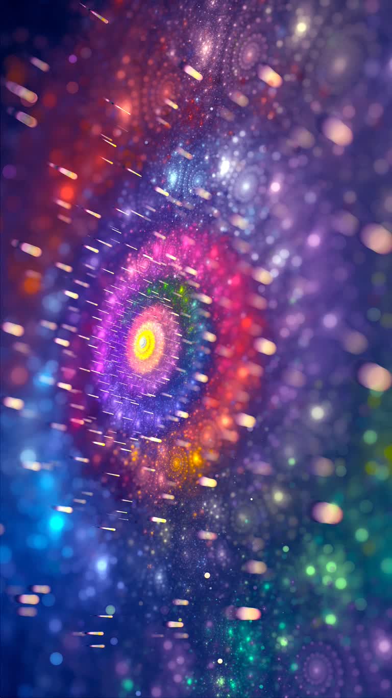 有一张图片,上面写着一个非常五颜六色的物体
