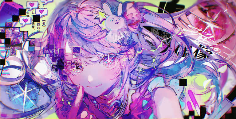 有一张戴耳机的女孩的照片