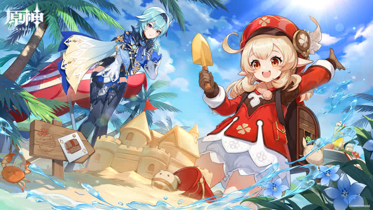 海滩上有一个穿着海盗服装的女孩的照片