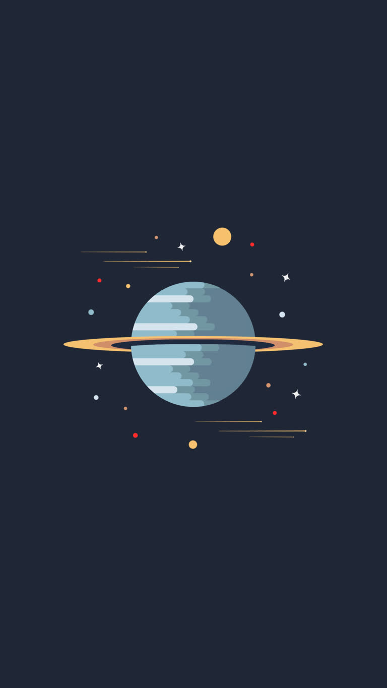 有一张天空中行星图像的图片