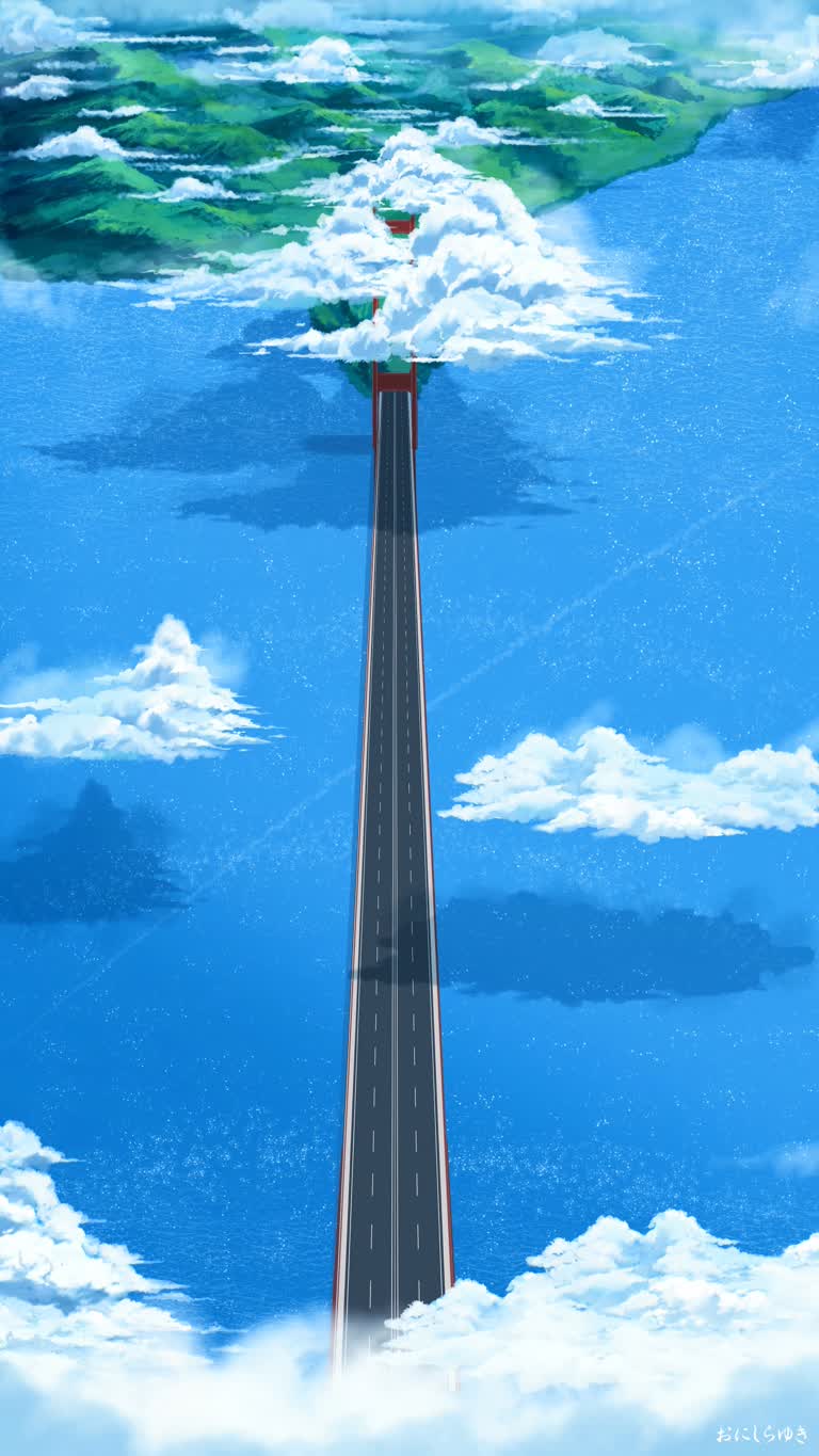 有一张图,是一条穿云路的图