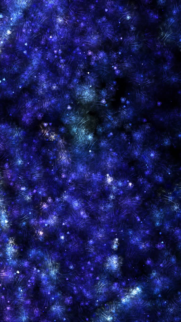 有一张充满星星的空间的图片