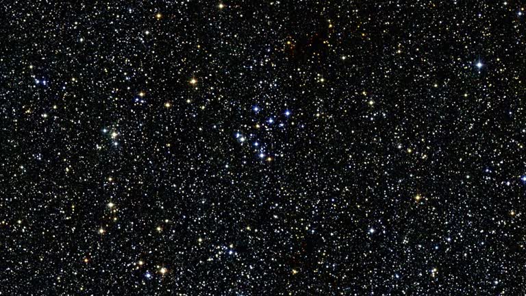 天上有很多黑底星星