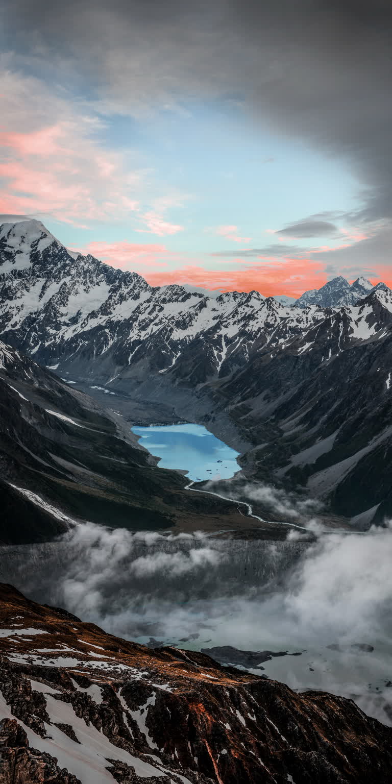可以看到半山的湖景