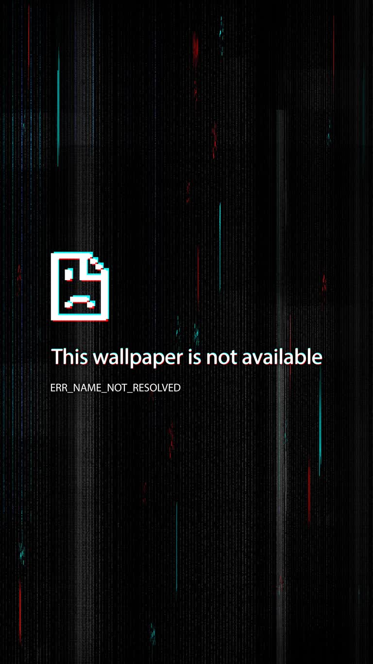 此壁纸并非适用于我们所有人