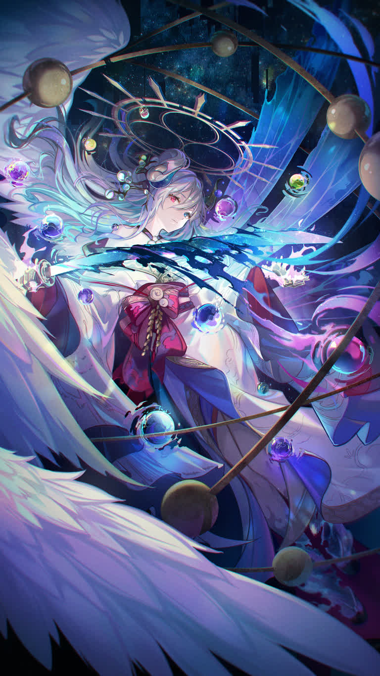 有一个女人手里拿着一根棍子